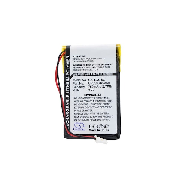 Bsc Preferred Sony Clie PEG-TJ27 Clie PEG-TJ37 PDA Replacement Battery CS-TJ27SL - main